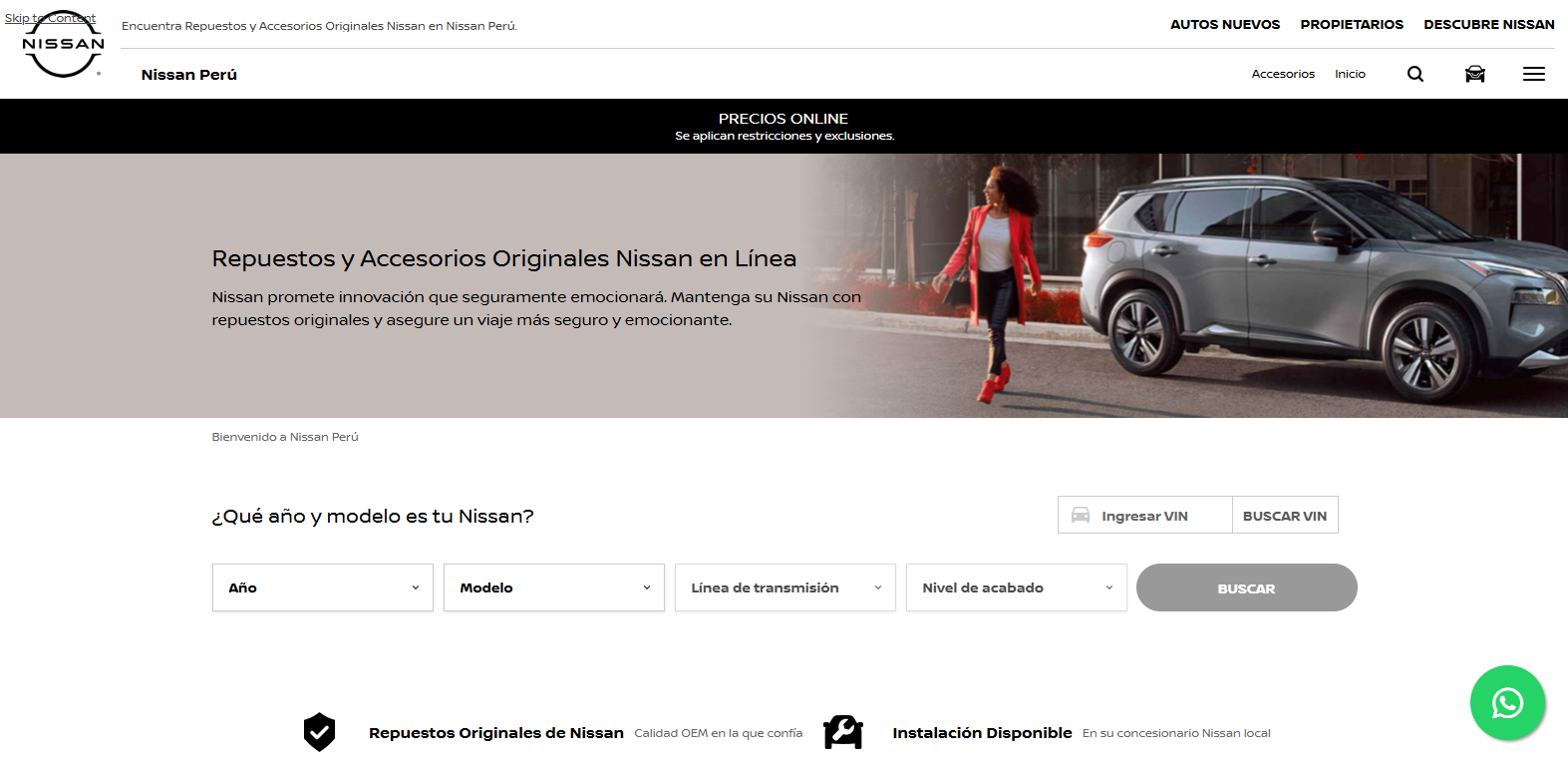 Proyecto Nissan Perú